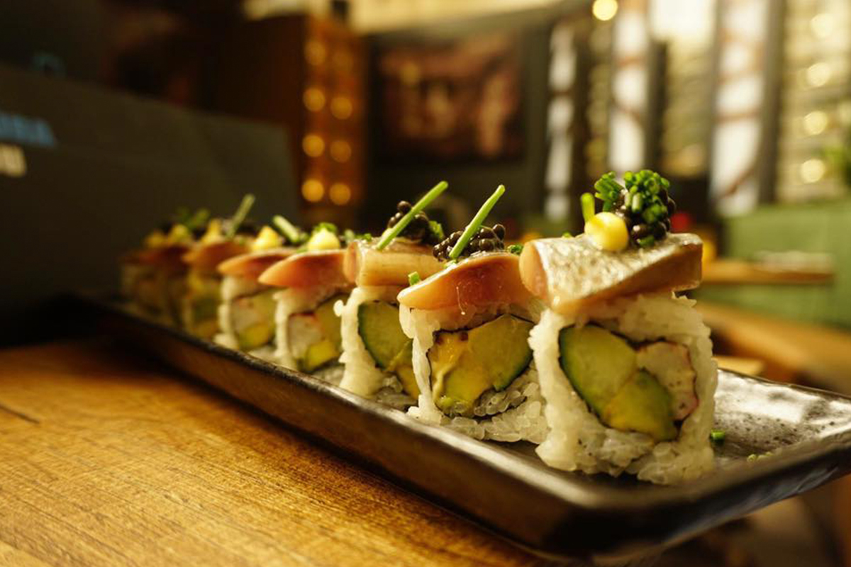 warme sushi gerechten in enschede